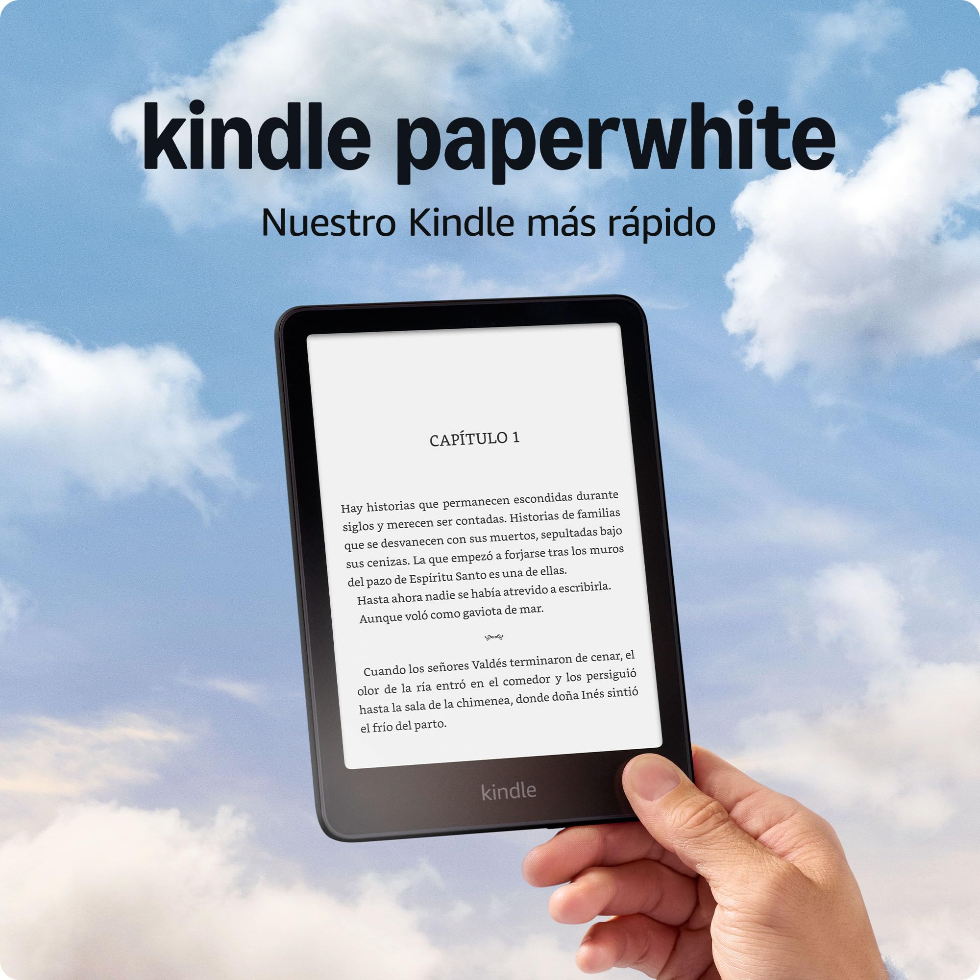 Kindle Paperwhite 16 GB, pantalla de 7″, negro — photo 1 of 7